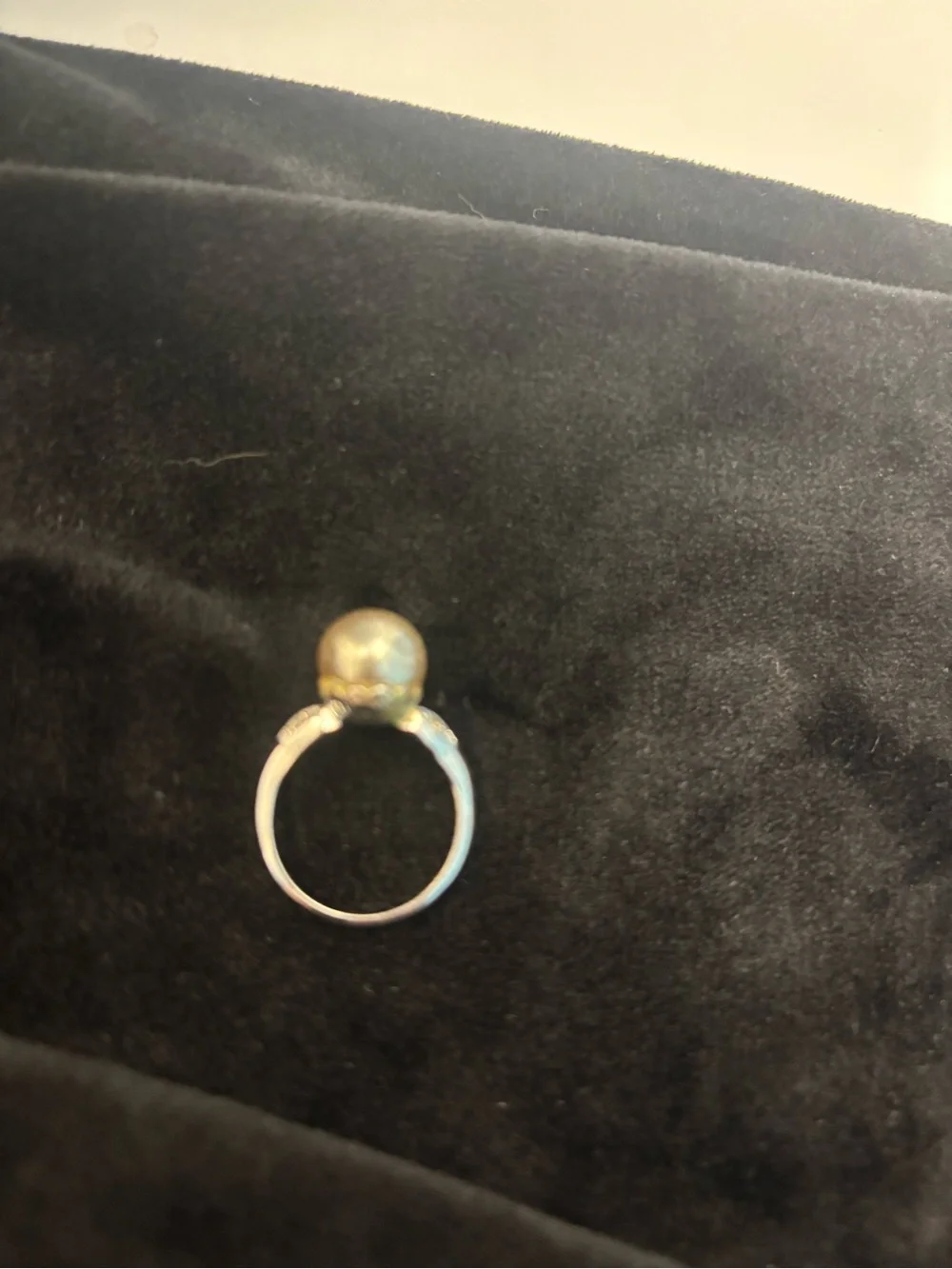 Vintage Pearl Ring Size 6
